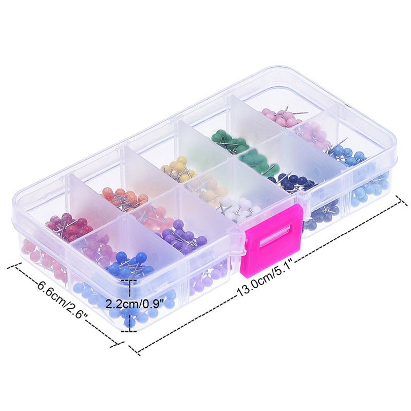 Set 500 Đầu Đinh Ghim Nhựa 4mm M8