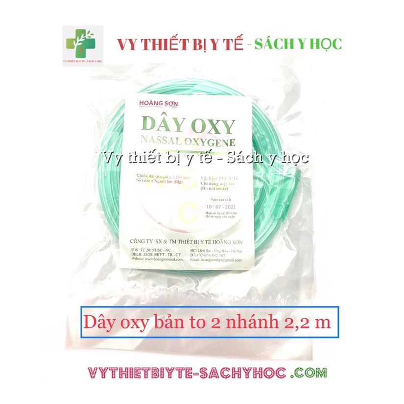 Dây oxy bản to 2,2m Hoàng sơn