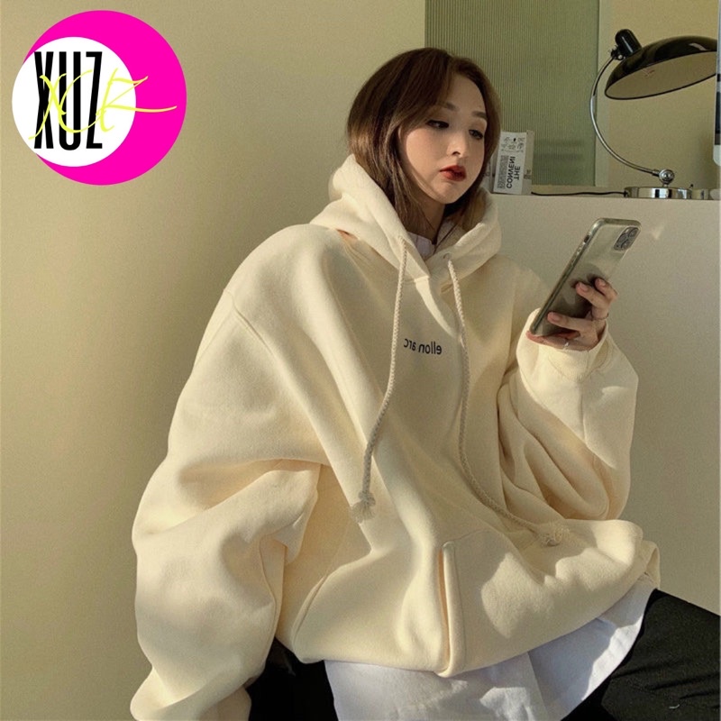 Áo Hoodie Couple Đôi Dáng Rộng Oversize Cho Nam Nữ