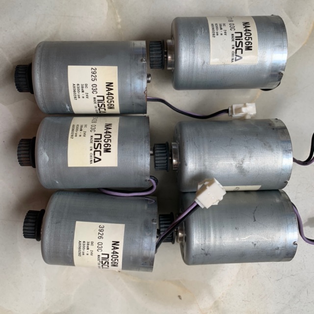 Motor NISCA 12-24v DC 6300 vòng/phút