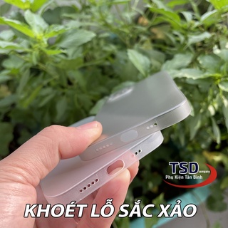 Combo 2 Ốp Lưng Trong Nhám Unibody iPhone 12 Mini Siêu Mỏng