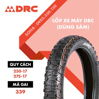 Vỏ/lốp xe 250-17 & 275-17 - d339 drc chạy đường đồi núi