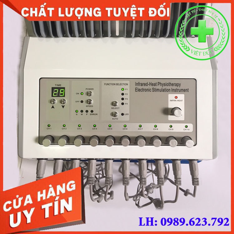 Máy điện xung 10 cổng - máy 10 cổng { HÀNG CÓ SẴN }