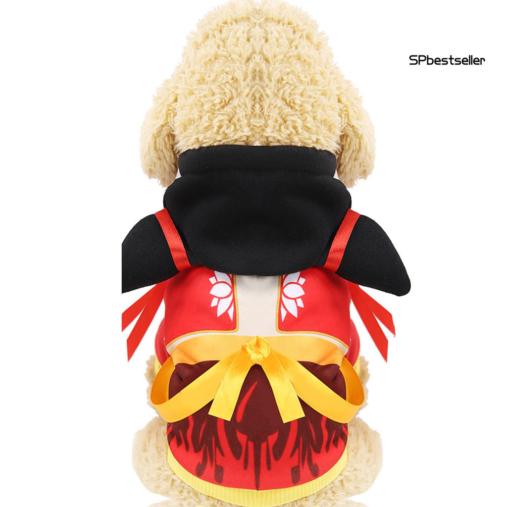 Áo Hoodie In Hoạt Hình Dễ Thương Thời Trang Thu Đông Cho Thú Cưng