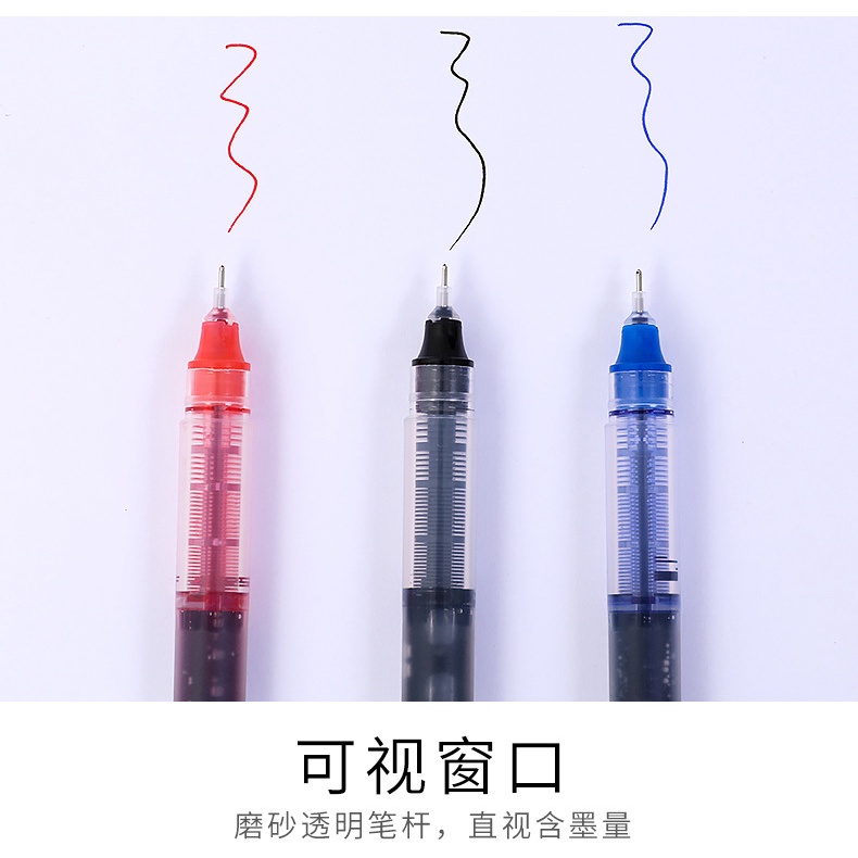 Bút Bi Gel Cỡ Lớn Nhanh Khô Tiện Dụng