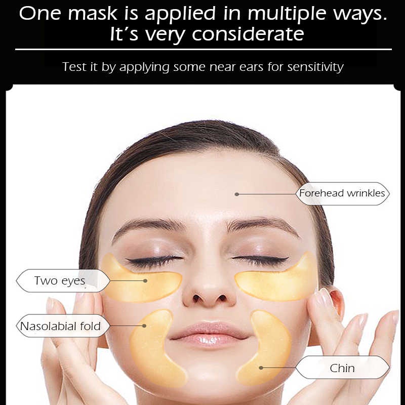 Mặt nạ mắt chiết xuất rong biển tinh chất vàng cấp ẩm ngăn ngừa quầng thâm Eye Mask BEOT30 | BigBuy360 - bigbuy360.vn