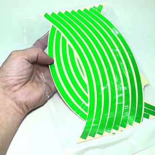 Tem Dán Vành Xe Phản Quang [ 1 Bộ ]