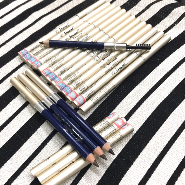 Chì vẽ mày AROMA Eyebrow Pencil