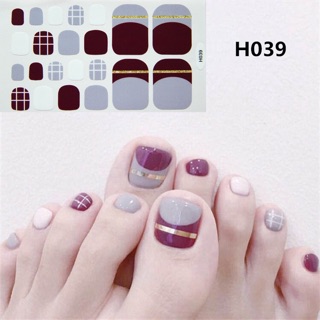 Nail wraps (dán móng chân) P2 (Hàng mới)