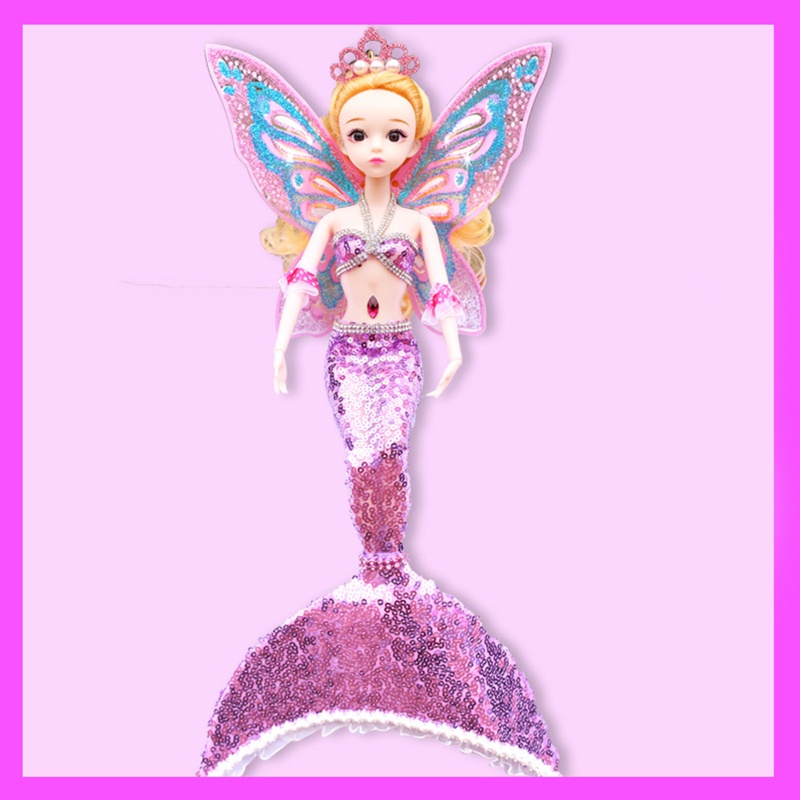 Búp Bê Công Chúa Mắt To 3D Có Thể Di Chuyển 47cm