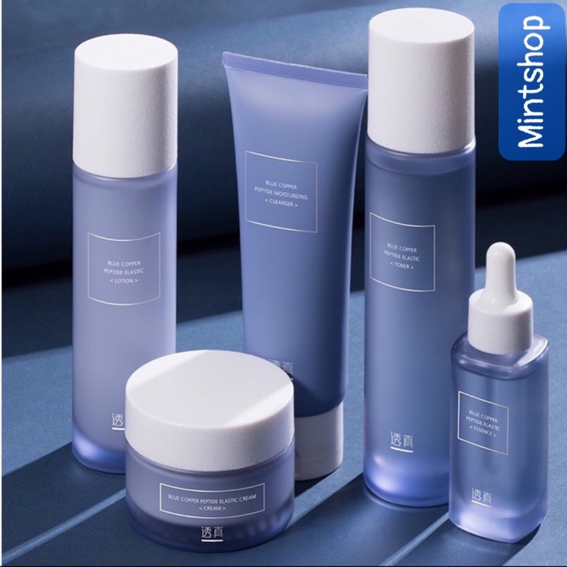 LUCENBASE TINH CHẤT BLUE COPPER PEPTIDE CHỐNG LÃO HOÁ, GIẢM VIÊM VÀ CẤP ẨM