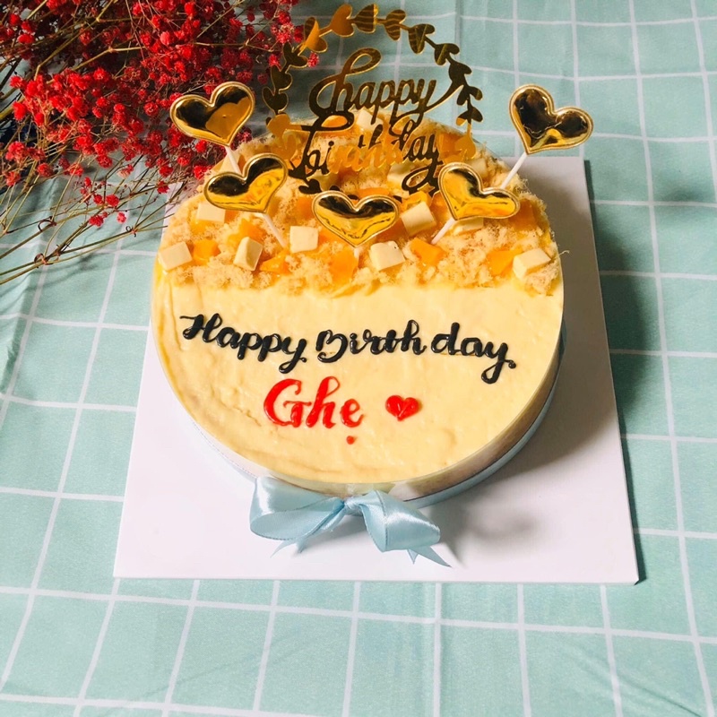 Bánh Sinh Nhật Bông Lan Trứng Muối Sốt Phô Mai Độc Quyền Đủ Mẫu/ Tuyentuyenbakery