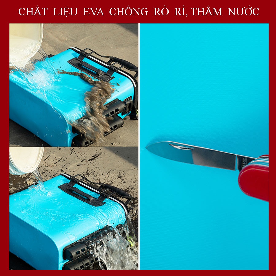 Thùng Đựng Cá CHUANG WEI Đa năng chất liệu EVA chống thấm nước cao cấp , có thể gấp gọn tiện lợi TC-14
