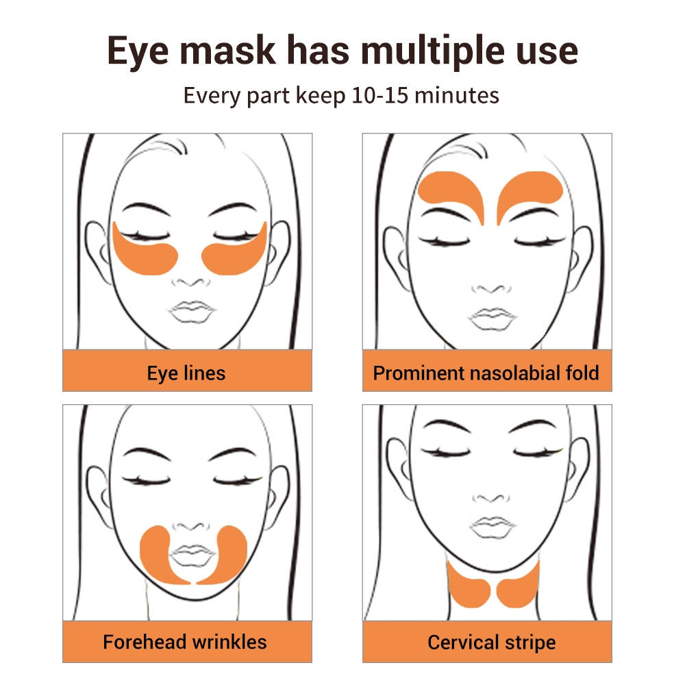 Hộp 60 Miếng Mặt Nạ Mắt Lanbena Collagen Chống Lão Hóa Xóa Mờ Nếp Nhăn Và Quầng Thâm | BigBuy360 - bigbuy360.vn