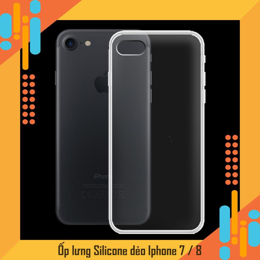 [FREESHIP ĐƠN 50K] Ốp lưng điện thoại Apple Iphone 7/Iphone 8 - 01013 - Silicon Dẻo