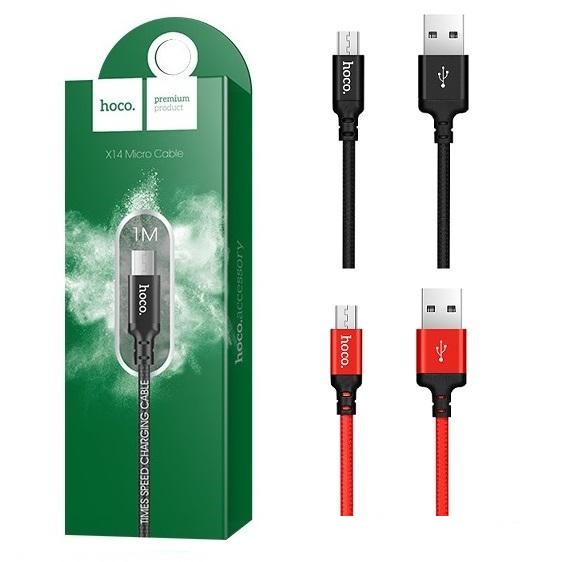 Cáp Sạc Dây Dù Siêu Bền Micro Usb HoCo X14
