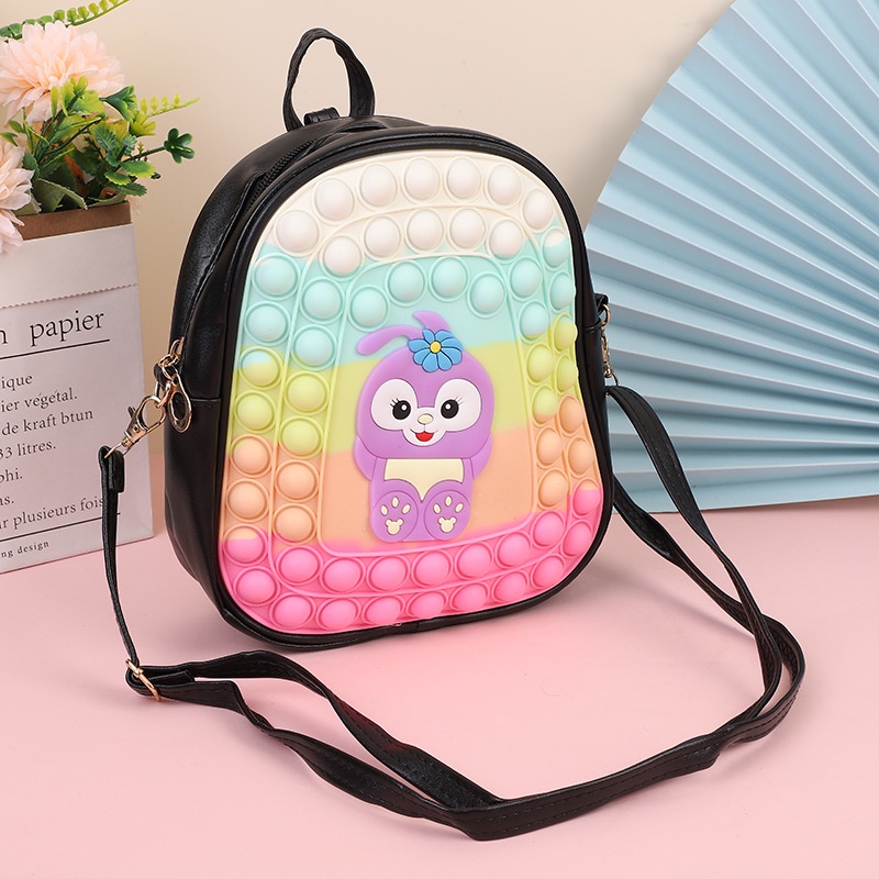 SẴN HÀNG  BALO POP IT PONY SIÊU HOT HIT Kích thước : 23*19*9.5cm TO ĐẸP CHUẨN ẢNH