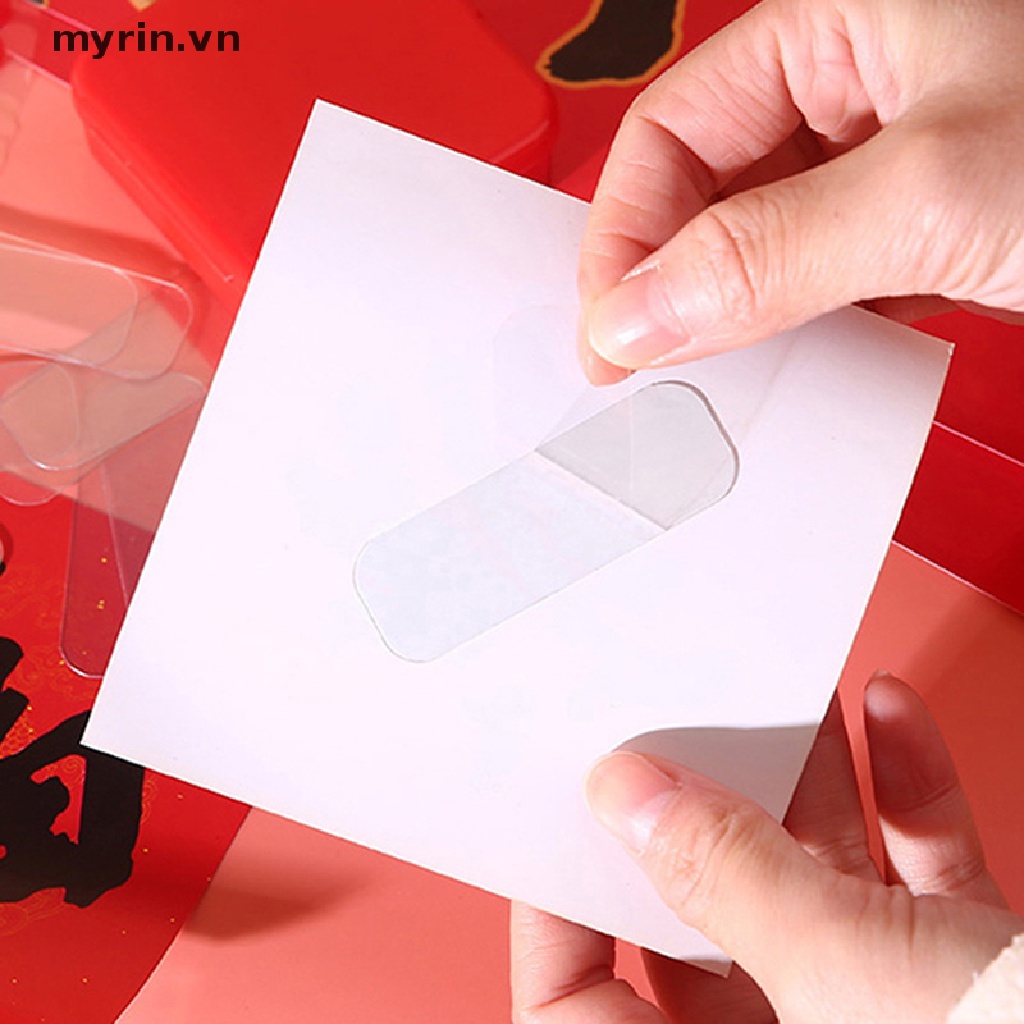 Hộp 60 Miếng Dán Hai Mặt Trong Suốt Không Để Lại Dấu VN