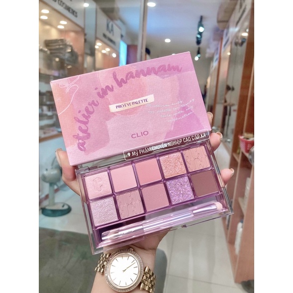 Bảng màu mắt Clio x Aespa Aterlier in Hannam