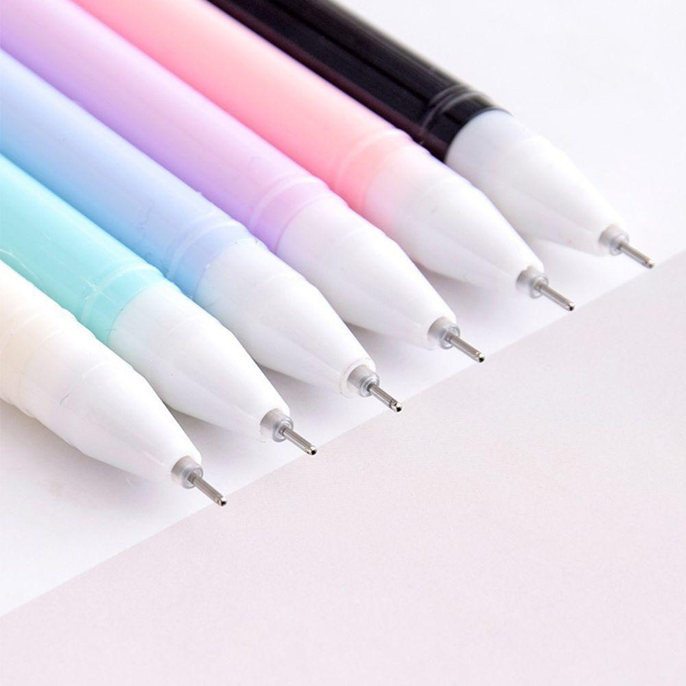 LEISURE Bút Mực Gel Mực Đen Họa Tiết Hoạt Hình Dễ Thương