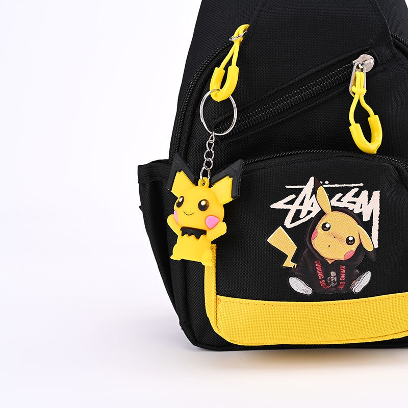 Túi Đeo Chéo Trước Ngực Họa Tiết Hoạt Hình Dễ Thương Phong Cách Đường Phố Thời Trang 2022 Cho Bé Trai Gái