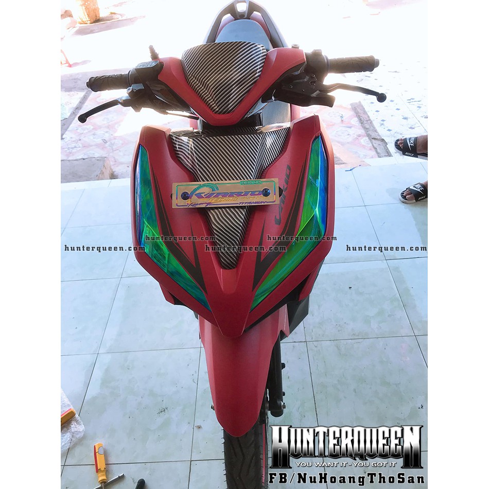 Tem rời xe Vario 2018 đỏ đen nhám. Decal chất lượng, cao cấp, bền đẹp.