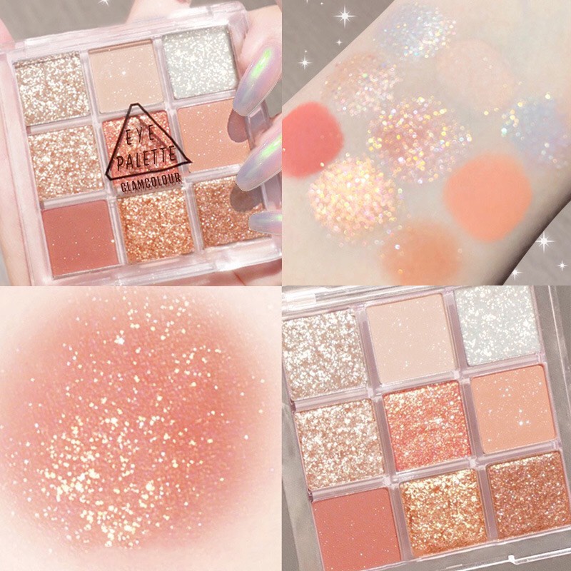 Phấn mắt nhũ Glam Colour