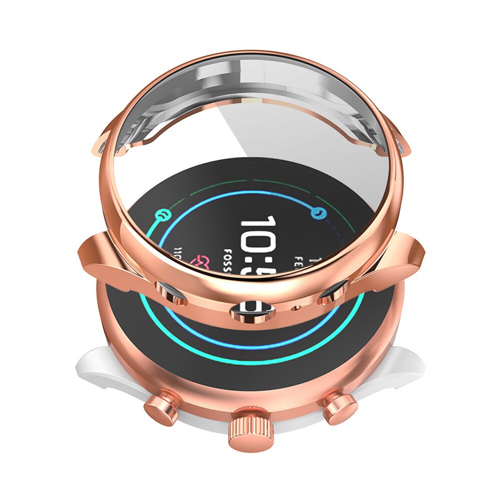 Galvanized Tpu Screen Protector Cover for Fossil Watch Ftw6022