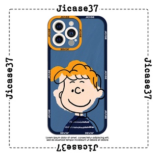 Ốp lưng iphone và samsung xiaomi oppo cạnh vuông Jicase Boy Snoopy Dog cute