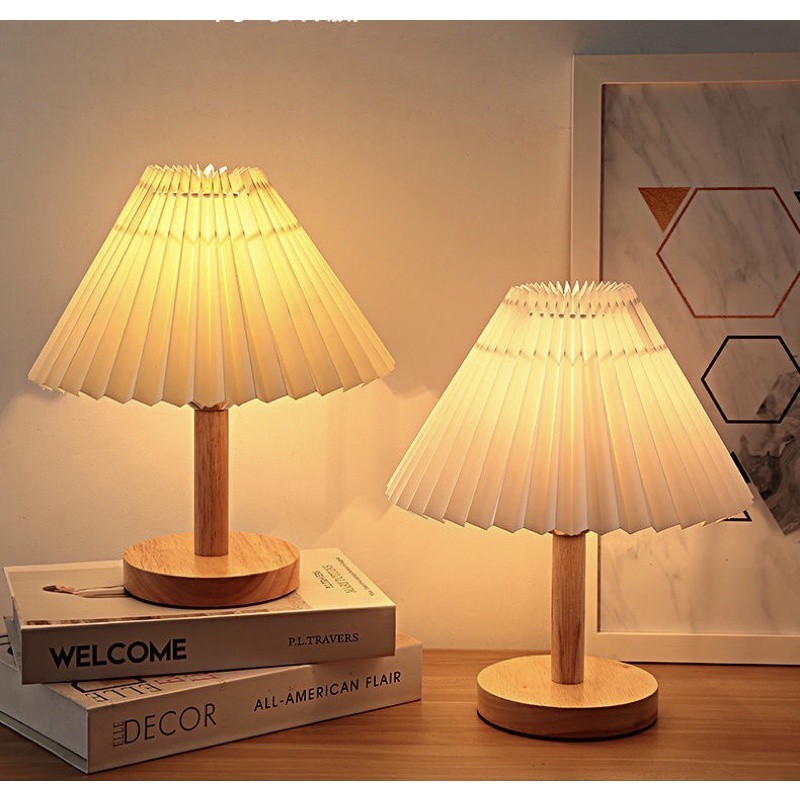 Đèn Ngủ Để Bàn, Đèn Ngủ Hình Nấm Để Đầu Giường Phong Cách Hàn Quốc PAPAA.HOME