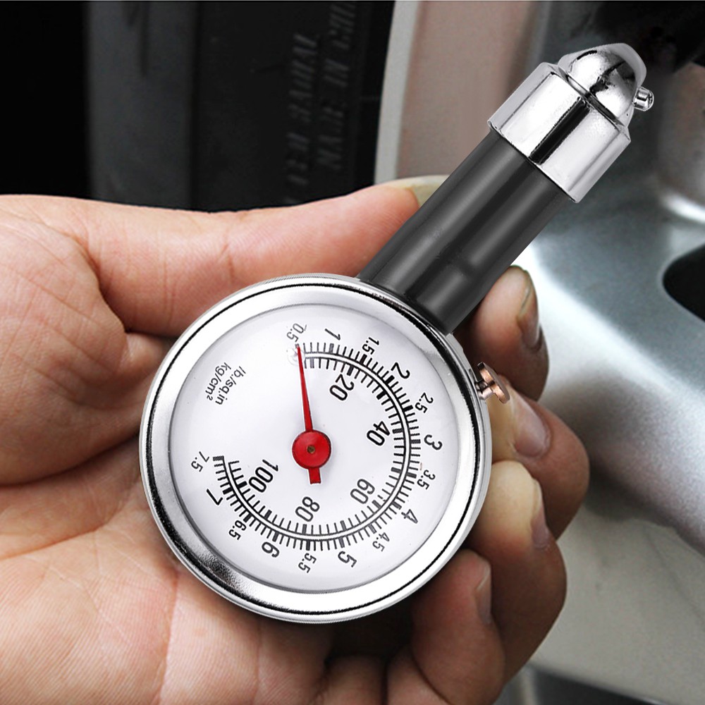 Đồng hồ đo áp suất lốp ô tô, xe máy chất lượng cao, chính xác tuyệt đối, thiết bị kiểm tra áp suất không khí