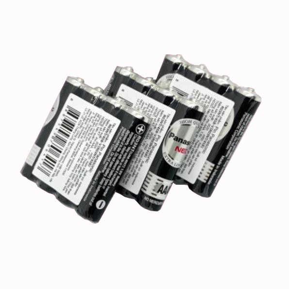 Vỉ 4 pin AAA Panasonic đũa đen R03NT chính hãng