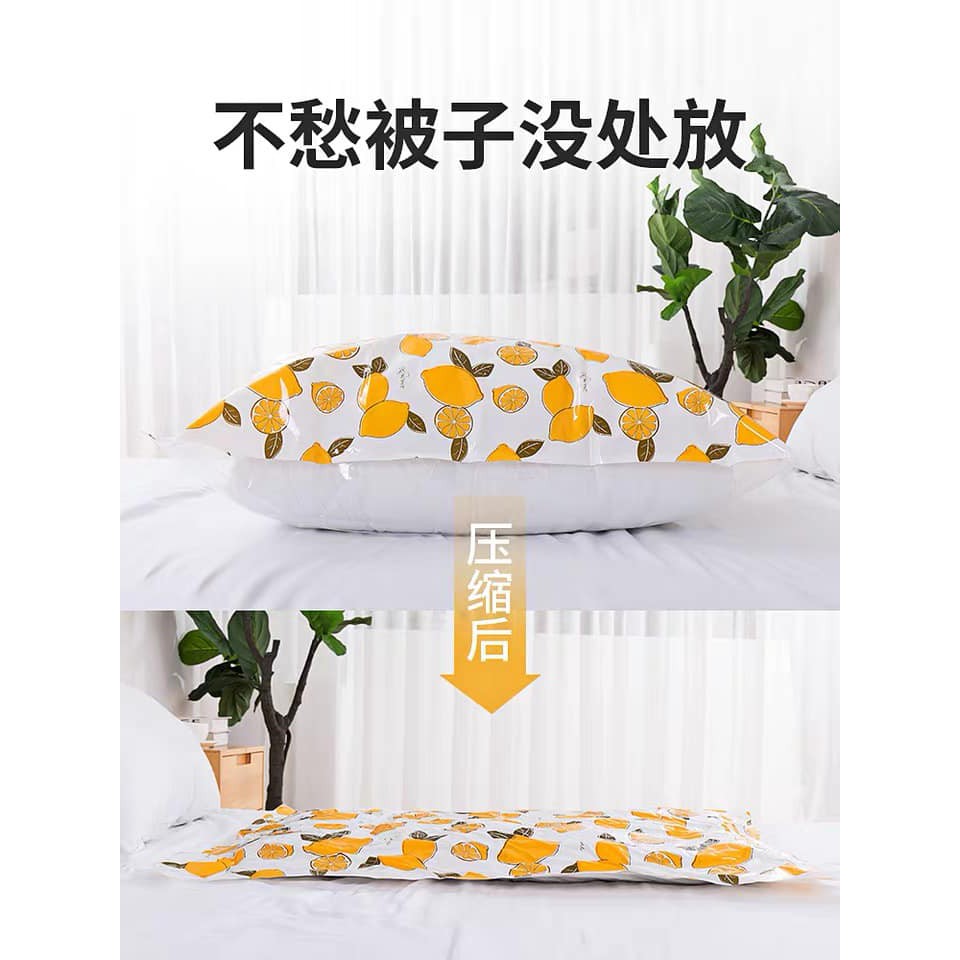 Bộ 10 túi/ 6 túi hút chân không đựng quần áo, chăn màn, mền gối cho gia đình, du lịch