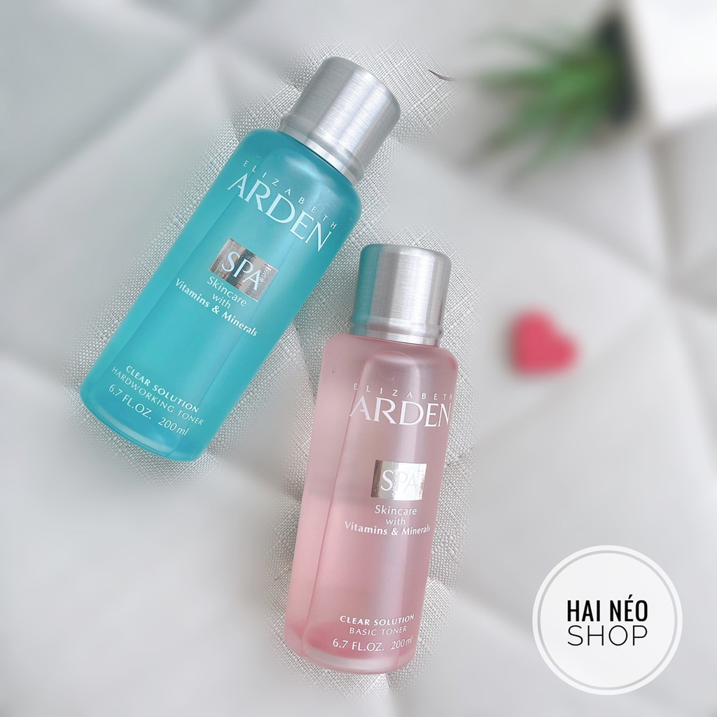 Nước hoa hồng làm sạch sâu se lỗ chân lông Elizabeth Arden Spa Skincare Clear Solution (Mỹ)