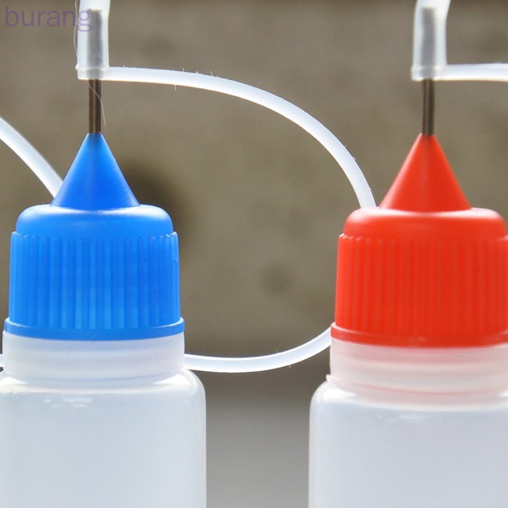Set 10 lọ rỗng bóp nhỏ giọt bằng nhựa 10ml đựng dầu an toàn tiện dụng cho thợ may