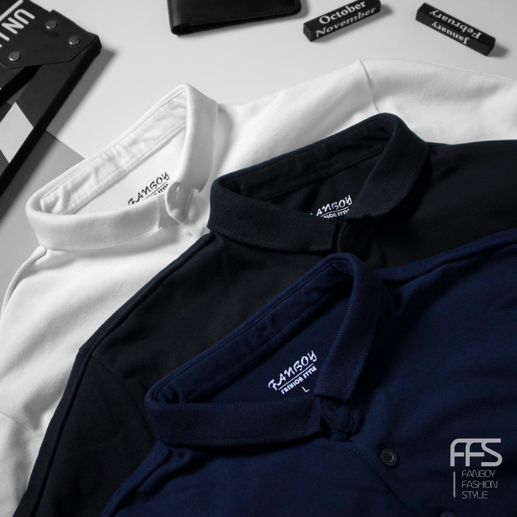 Áo thun Polo nam cổ bẻ vải cá sấu Cotton xuất xịn, chuẩn đẹp - MENGO | BigBuy360 - bigbuy360.vn