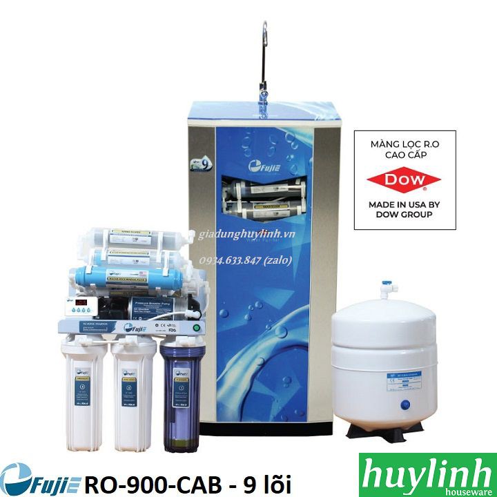 [Mã ELHAMS5 giảm 6% đơn 300K] Máy lọc nước RO Fujie RO-900-CAB - 9 cấp lọc