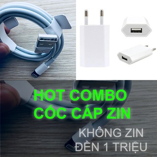 Freeship đơn 99k_ - cốc dẹt korea + cáp zin iphone x new seal - hàng zin bóc máy 100%