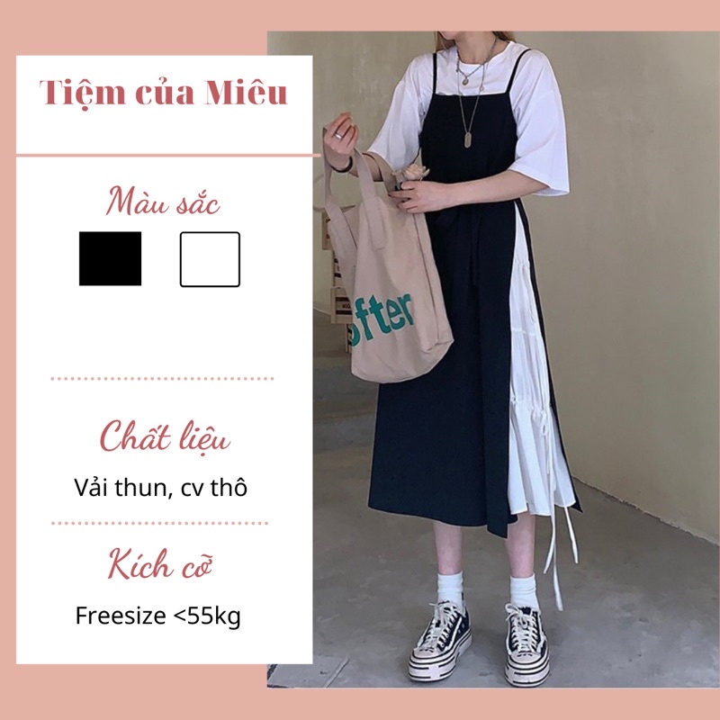 SET VÁY YẾM 2 LỚP + CROPTOP | BigBuy360 - bigbuy360.vn