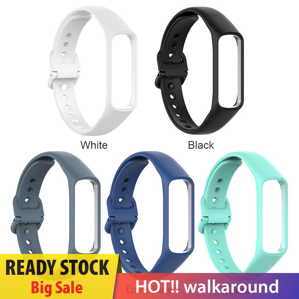Dây đeo silicon và vỏ bọc kim loại dành cho đồng hồ thông minh Samsung Galaxy Fit-E SM-R375
