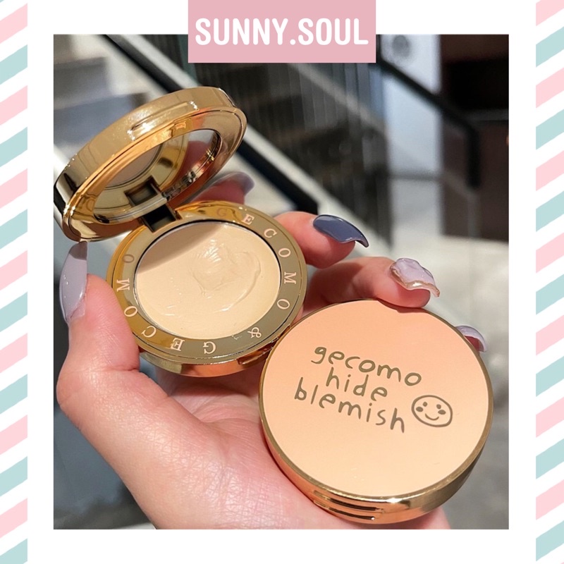 Kem Che Khuyết Điểm Concealer GECOMO Che Phủ Hiệu Quả Khuyết Điểm Da Mặt GCM1