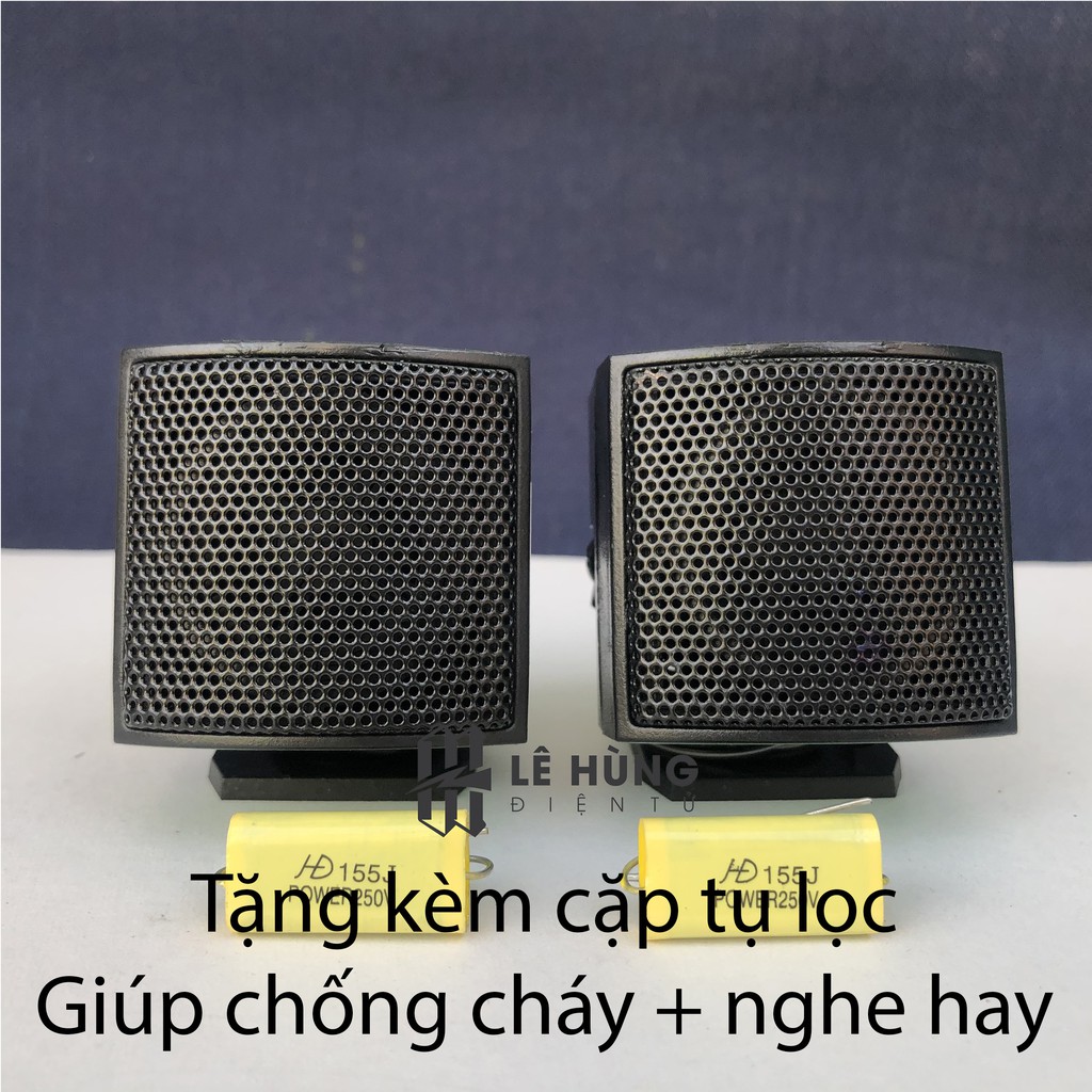 Tặng 1 cặp Tụ - Loa Treble Thạch anh nhiễn - Chép THUNDER M40 CHÍNH HÃNG