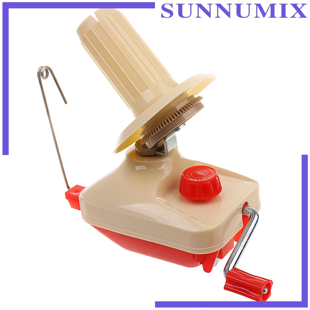 [Sunnimix] Dụng Cụ Quấn Chỉ Len Cuộn Bóng Bàn Hoạt Động Bằng Tay