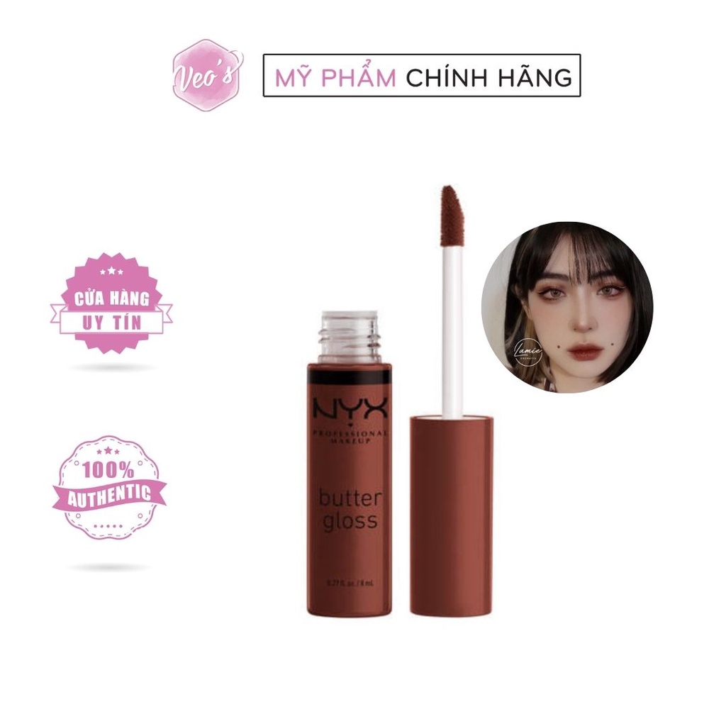 Son Kem Lì Nyx Butter Gloss / Nyx Soft Matte Lip Cream