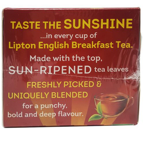 Trà Lipton English breakfast hộp 25 túi x 2,4g