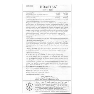 Siro Ho Astex Chai 90ml