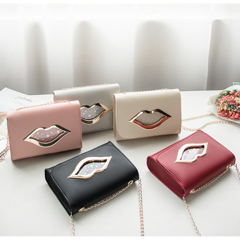 Túi Đeo Chéo,Túi Đựng Điện Thoại Khóa Môi BH 359