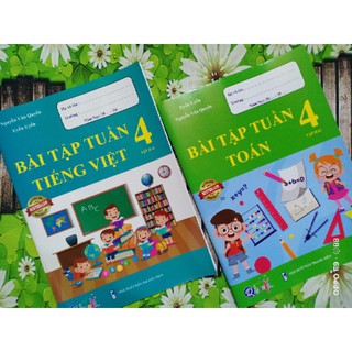 Vở bài tập cuối tuần toán - tiếng việt lớp 4