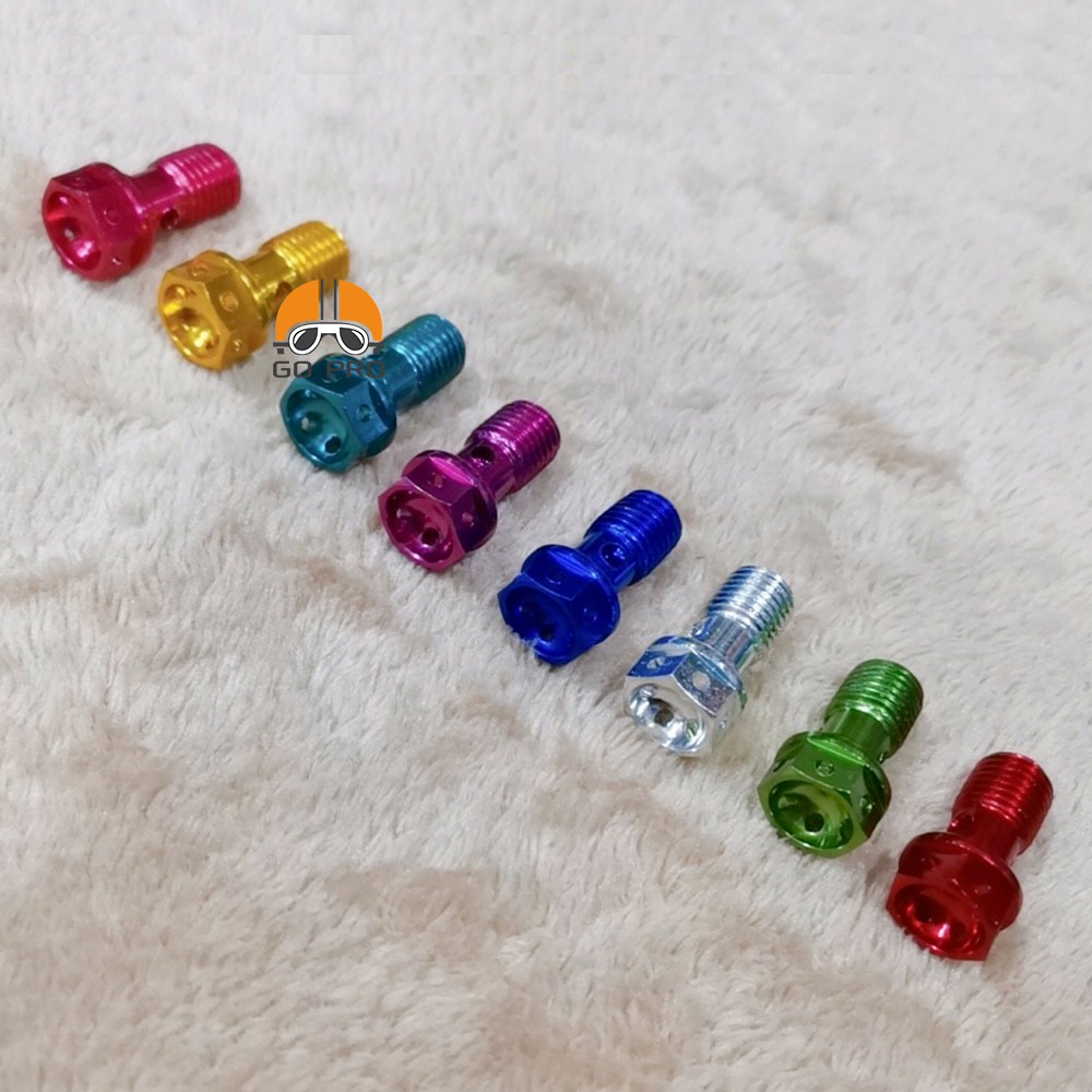 [CHÍNH HÃNG] 01 Con Ốc Xỏ Dây Dầu Nhôm Màu