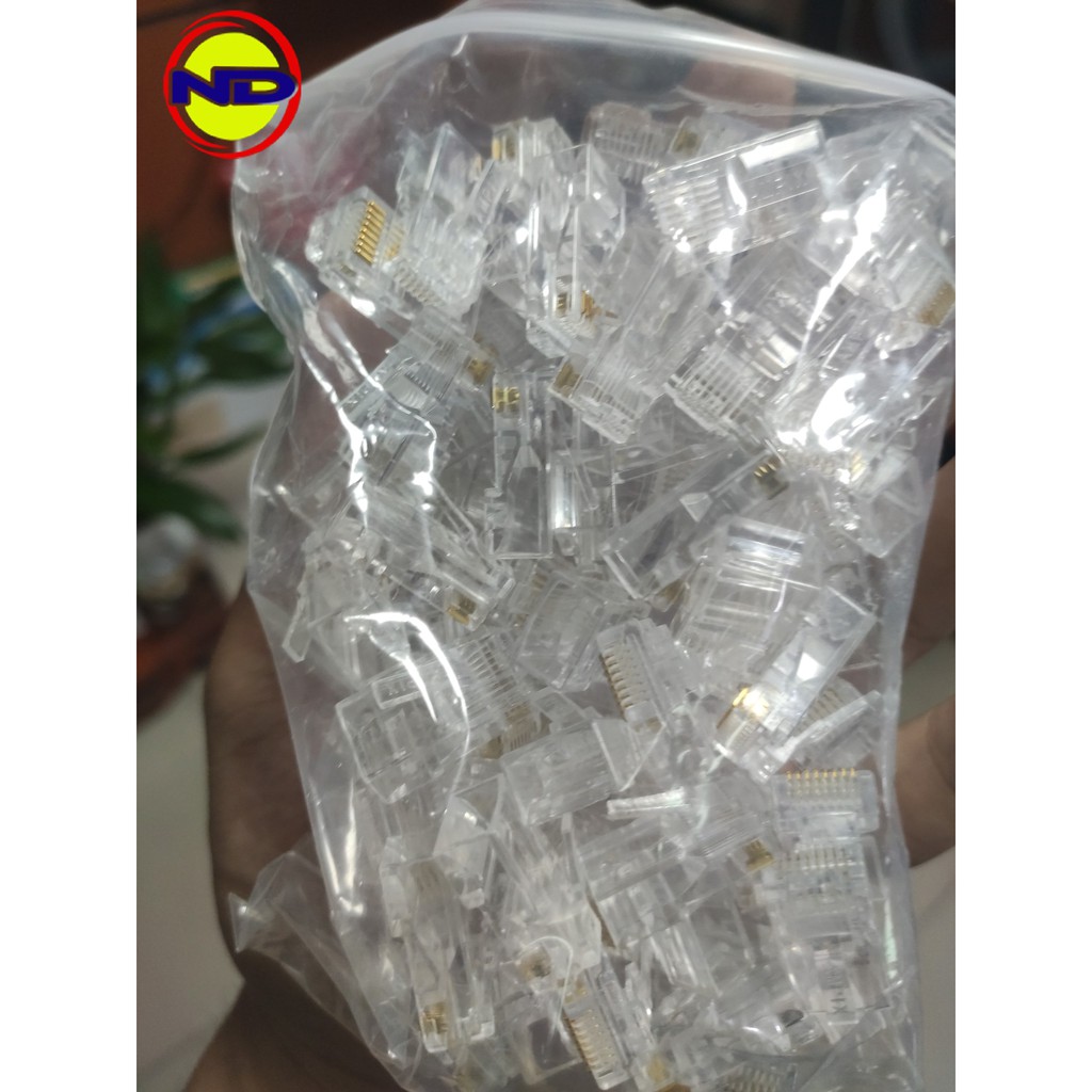 Đầu bấm hạt mạng RJ45 ( chính hãng AMPLX )